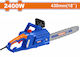Wadfow Electric Chainsaw 2.4kW 6kg with 45cm Blade