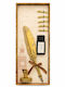 La Belle Maison Calligraphy Pen Set with Gold Quill D1648