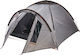 Redcliffs Camping Mountaineering Tent Gray with Double Cloth 4 Seasons for 3 People Waterproof 3000mm 300x190x125cm