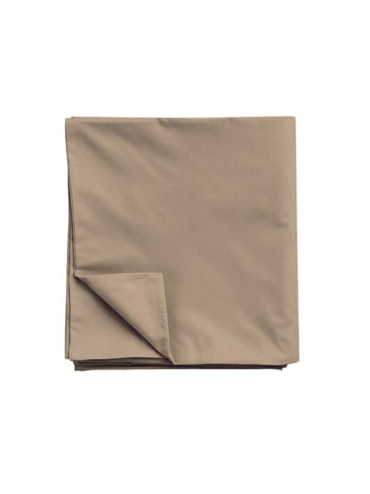 SpitiBazaar Σεντόνι Υπέρδιπλο 220x260εκ. Καφέ