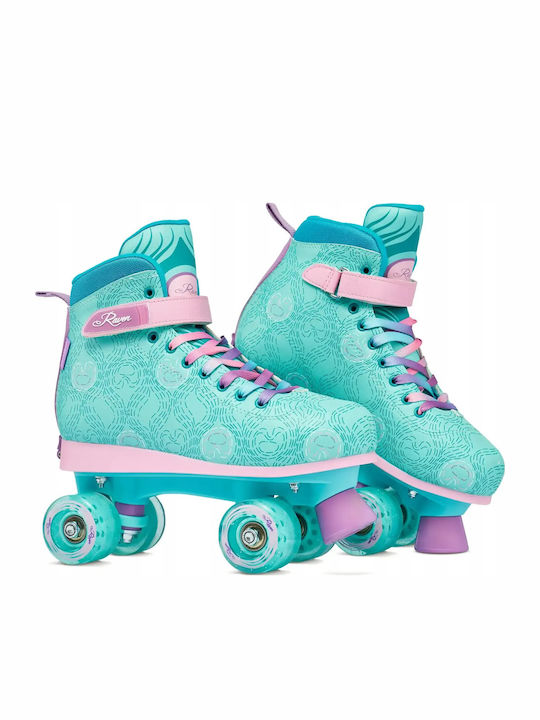 Raven Felice Inline Adjustable Turquoise Kids Rollers