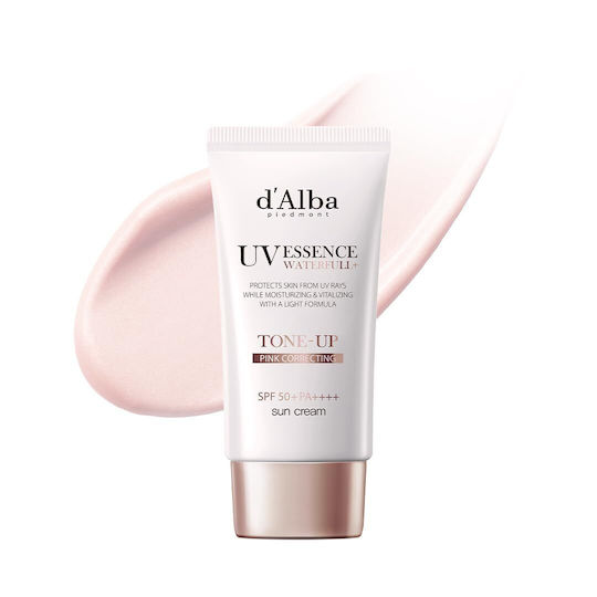 d'Alba Waterfull Tone-Up Cremă de Față cu Protecție Solară SPF50+ 50ml