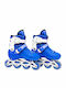 Inline Αυξομειούμενα Rollers Μπλε Παιδικά