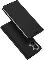 Dux Ducis Skin Pro Series Book Synthetisches Leder / Silikon Schwarz (Poco X8 Pro Max)