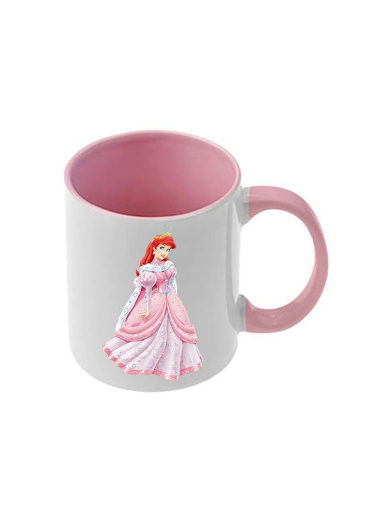 Photoretous Keramiktasse Ariel Rosa Mit Griff I...
