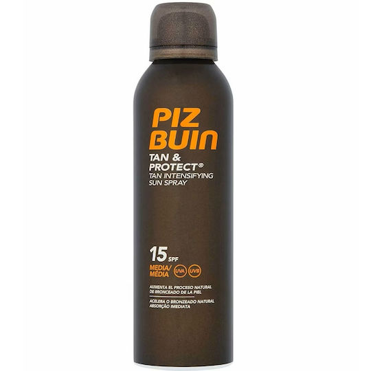 Piz Buin Tan & Protect Antiliac SPF15 Spray 150ml