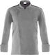 Giblor's Chef Jacket 100% Cotton Gray