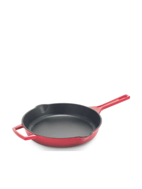 Metaltex Cast Iron Pan with Enamel Interior Coating 30cm