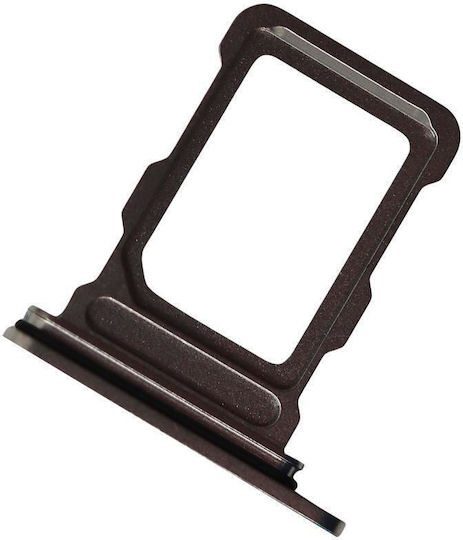 Βάση Κάρτας Sim Apple Iphone 16 Pro 16 Pro Max Ασημί Oem N71028