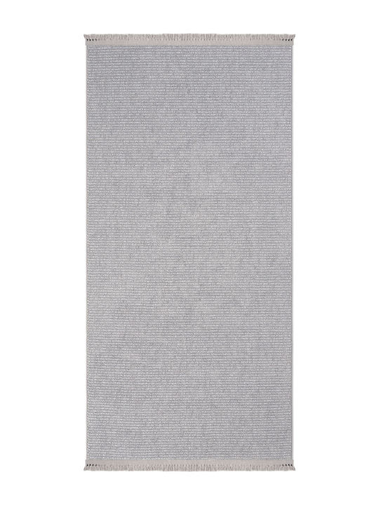 SteweHome Rectangular Kitchen Mat Gray 100x150cm