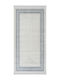 SteweHome Rectangular Kitchen Mat Gray 100x200cm