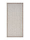 SteweHome Kitchen Runner Mat with Non-Slip Backing Beige 80x150cm