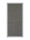 SteweHome Kitchen Runner Mat with Non-Slip Backing Gray 80x150cm