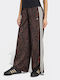Track Pants Damen Jogginghosen Camouflage Satin Snake Print