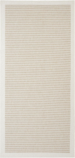 SteweHome Kitchen Mat Runner with Non-Slip Backing Straw 80x150cm