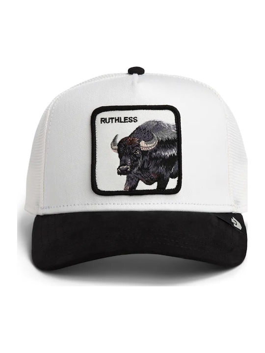 Goorin Bros Kappen Baseball Wildleder Ruthless Stier Schwarz Weiß
