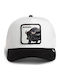 Goorin Bros Kappen Baseball Wildleder Ruthless Stier Schwarz Weiß