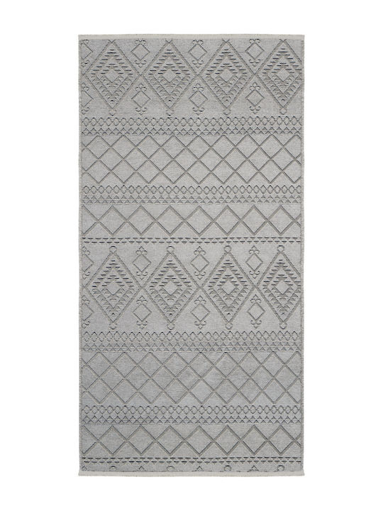 SteweHome Rectangular Kitchen Mat with Non-Slip Backing Mat 100x150cm