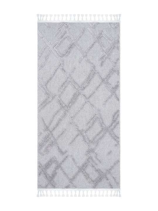 SteweHome Rectangular Kitchen Mat with Non-Slip Backing Modern 100x150cm