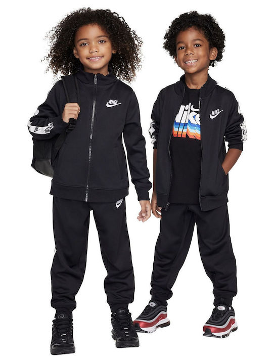 Kids Tracksuits With Jacket Black