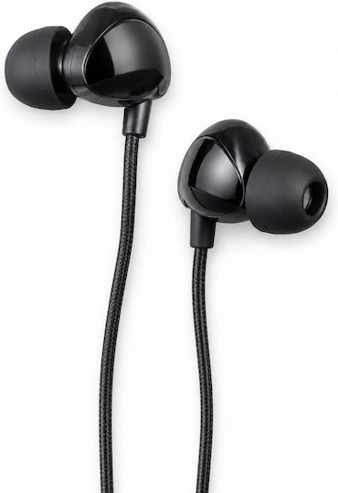 Treqa EP-724 In-ear Handsfree Earphones with 3.5mm Jack Black