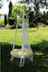 Stewehome Kids Swing Fabric Easy Installation Outdoor White 100x100 Cm