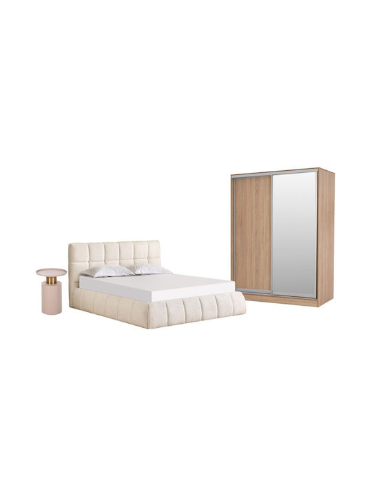 HomeMarkt Σετ Μοντέρνα Χαλιά Κρεβατοκάμαρας Μπεζ HM10883.03 3τμχ