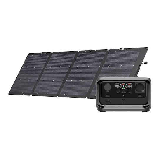 EcoFlow RIVER 3 Plus + Portable Solar Panel 220W Power Station 286Wh
