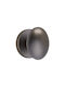 Zogometal Middle Door Lever With Rosette 184 Pair With Mouthpiece Graphite Smoked
