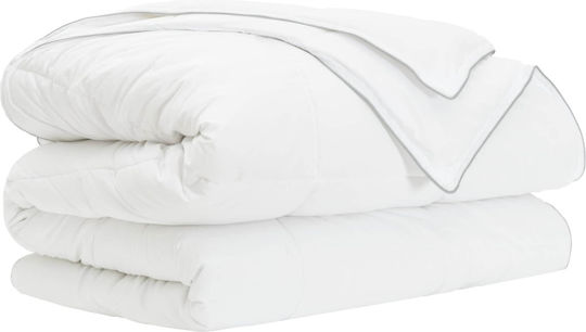 vidaXL Κουβέρτα King Size 260x240εκ. Λευκό
