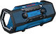 Bosch GP18V-3C Tischradio Wiederaufladbar mit Bluetooth und USB Blau
