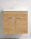 Savvopoulos Emily 60 Badezimmer Waschtisch-Einheiten mit Licht M58xB44xH55cm Light Hickory