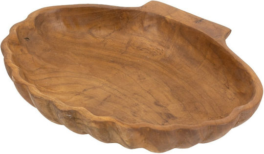 Artekko Decorative Wooden Platter Brown 30x25x3cm