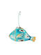 Synchronia Decorative Fish Made of Metal 8x5.5cm