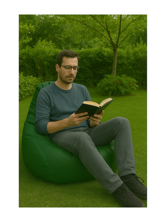 Bean Bag Chair Pear Synthetic Leather