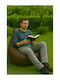 Pouf Birne Synthetisches Leder