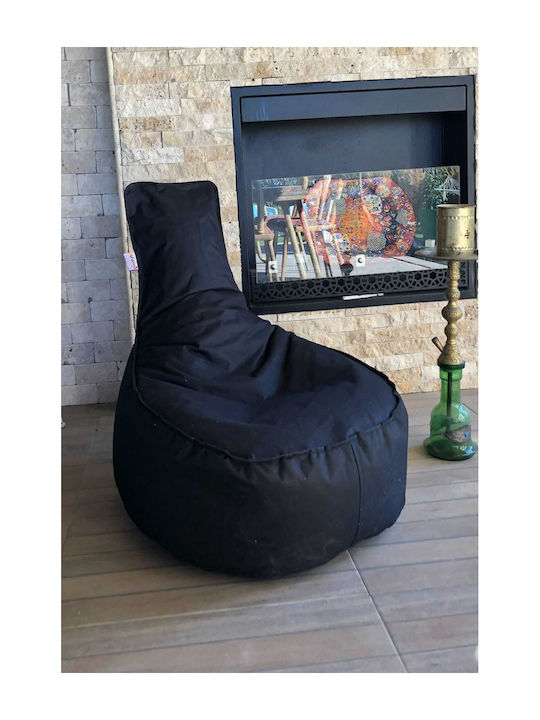 Πουφ Πολυθρόνα Αδιάβροχη Αχλάδι 55x40x70cm