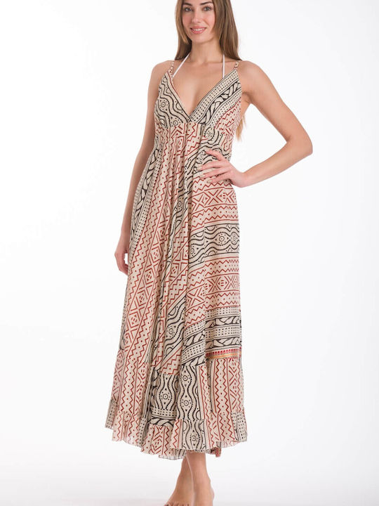 Rima Beachwear Women's Beachwear Dress Multi Color