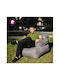 Bean Bag Stool Gray