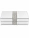 La Belle Maison Decorative Glass Box D2032-2 25.5x11x6.5cm