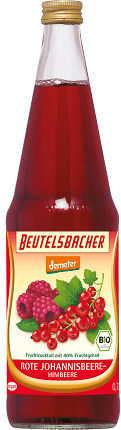 Suc Coacăze Roșii Zmeură 700ml Beutelsbacher Bio