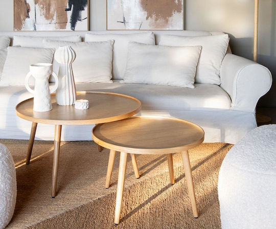 Central Oak Coffee Table