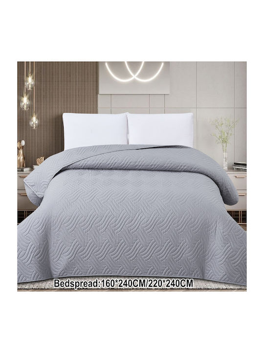 Xionoula Home Tagesdecken Übergröße Grau 220x240cm
