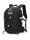 Cardinal Mountaineering Backpack 24L Waterproof Black Daypack