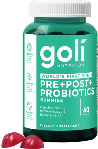 Goli Nutrition Supliment cu Probiotice și Prebiotice 60 Gummies