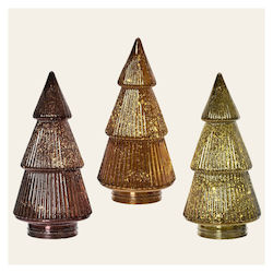 Beauty Home Glass Tree LED Lights 23 cm Gold