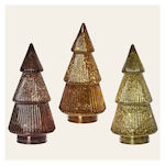 Beauty Home Glass Tree LED Lights 23 cm Gold