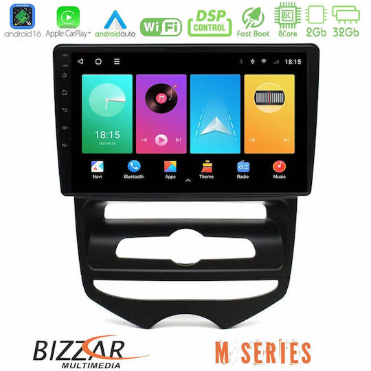 Bizzar Автомобилна Аудио Система За Hyundai ix20 2010-2020 С A/C (Bluetooth/USB/Вграден Wi-Fi/GPS/Apple CarPlay/Android Auto) С Touch Screen 10"