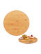 Relaxdays Bamboo Δίσκος Σερβιρίσματος 40cm