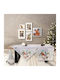 Ilis Home Christmas Plaid Square Tablecloth 140x140cm